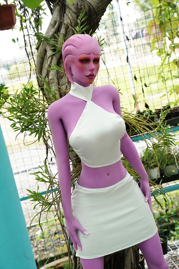 đź’ĄMysterious Purple-skinned Alien Sex Doll Merlay 170cm (Free 2nd Head)