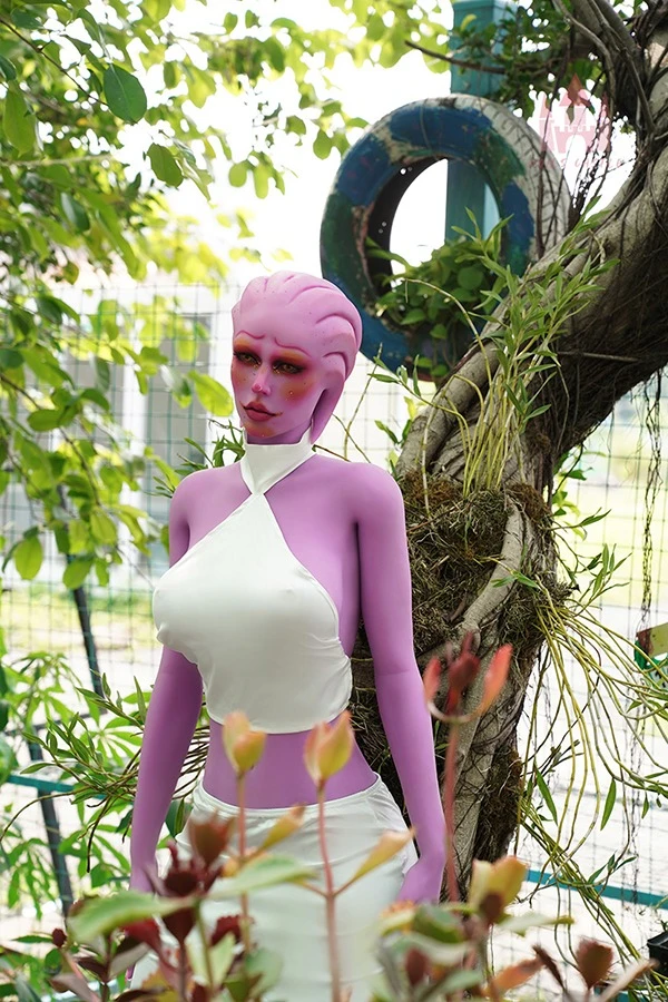 đź’ĄMysterious Purple-skinned Alien Sex Doll Merlay 170cm (Free 2nd Head)