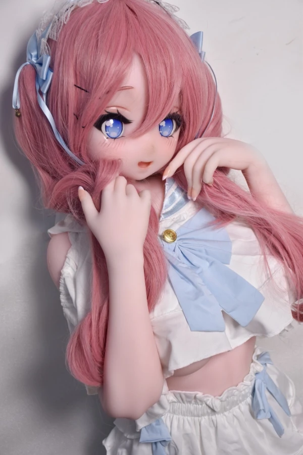 Super Cute Pink Hair Anime Manga Sex Doll Molly 148cm
