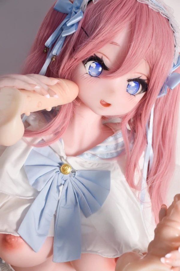 Super Cute Pink Hair Anime Manga Sex Doll Molly 148cm
