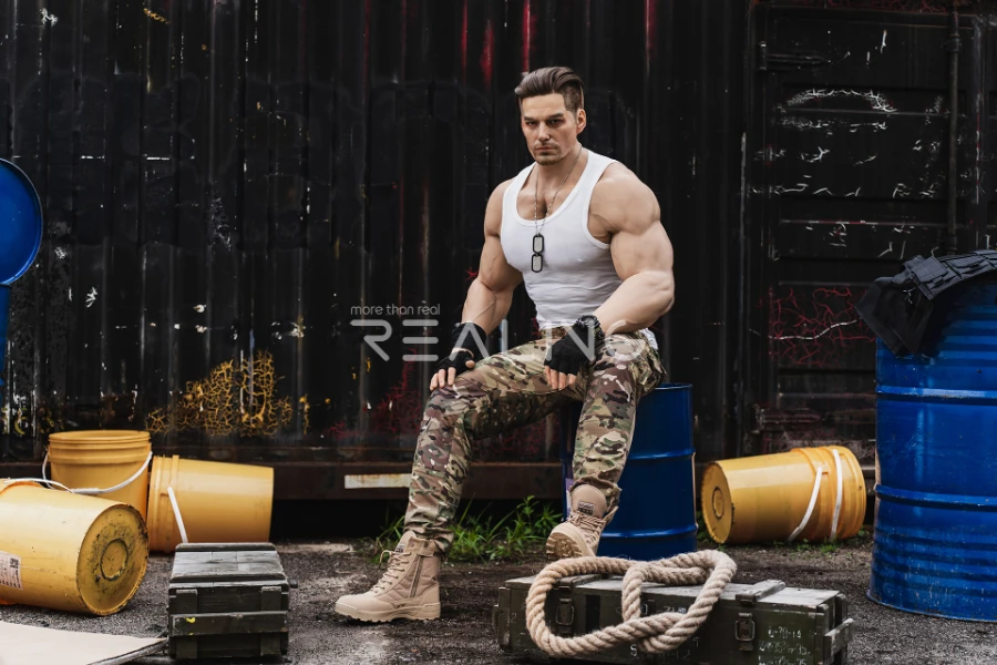 New Mature Silicone Male Sex Doll Kent 183cm