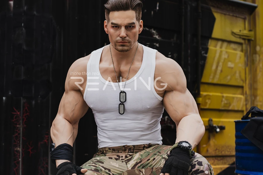 New Mature Silicone Male Sex Doll Kent 183cm