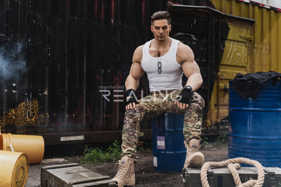 New Mature Silicone Male Sex Doll Kent 183cm
