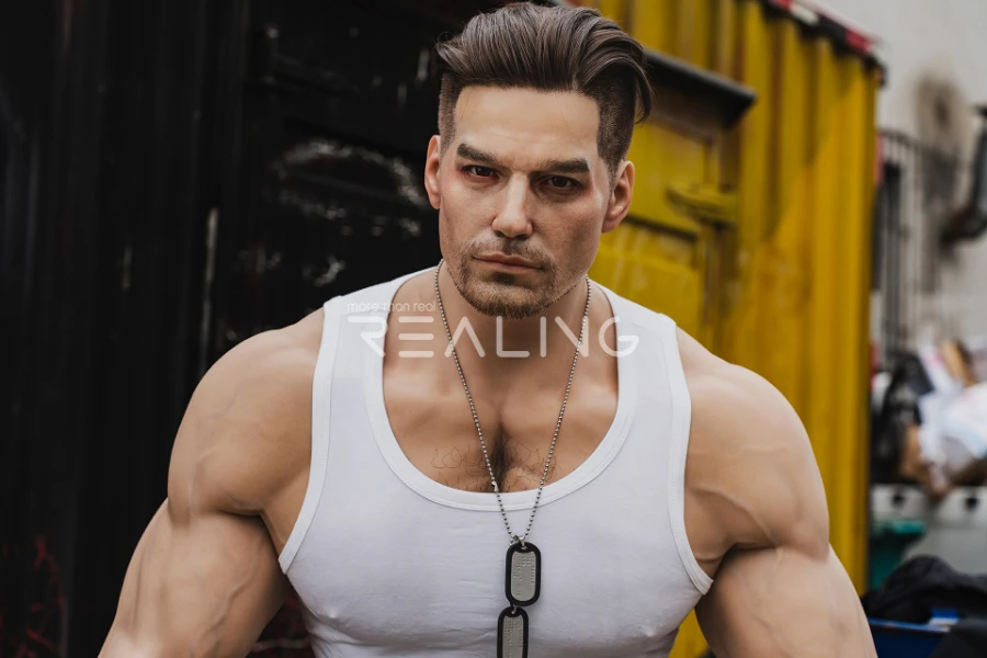 New Mature Silicone Male Sex Doll Kent 183cm