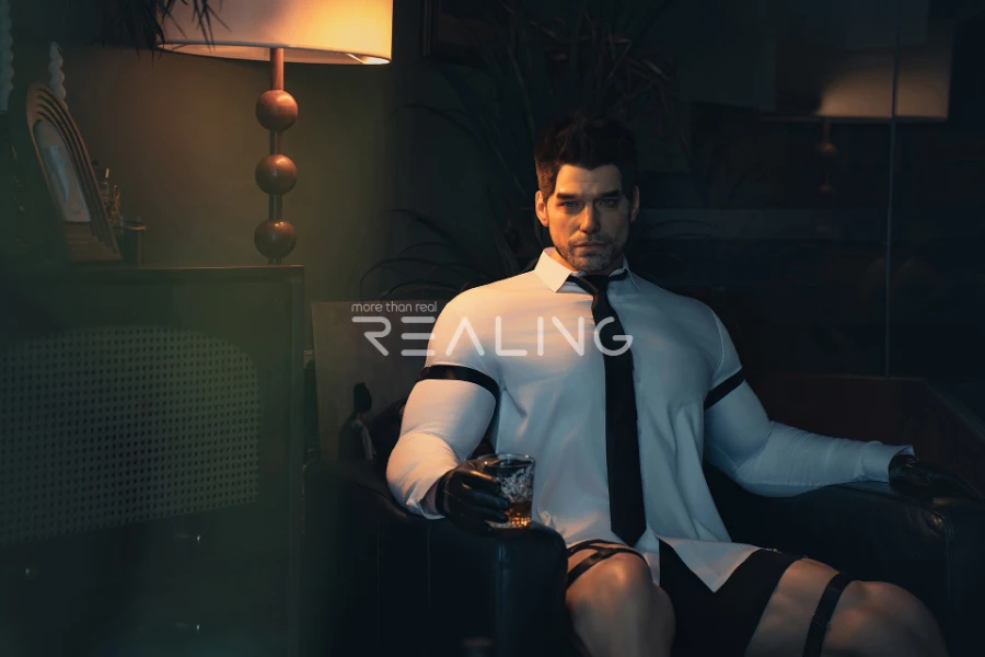 Handsome Silicone Male Sex Doll Selby 183cm