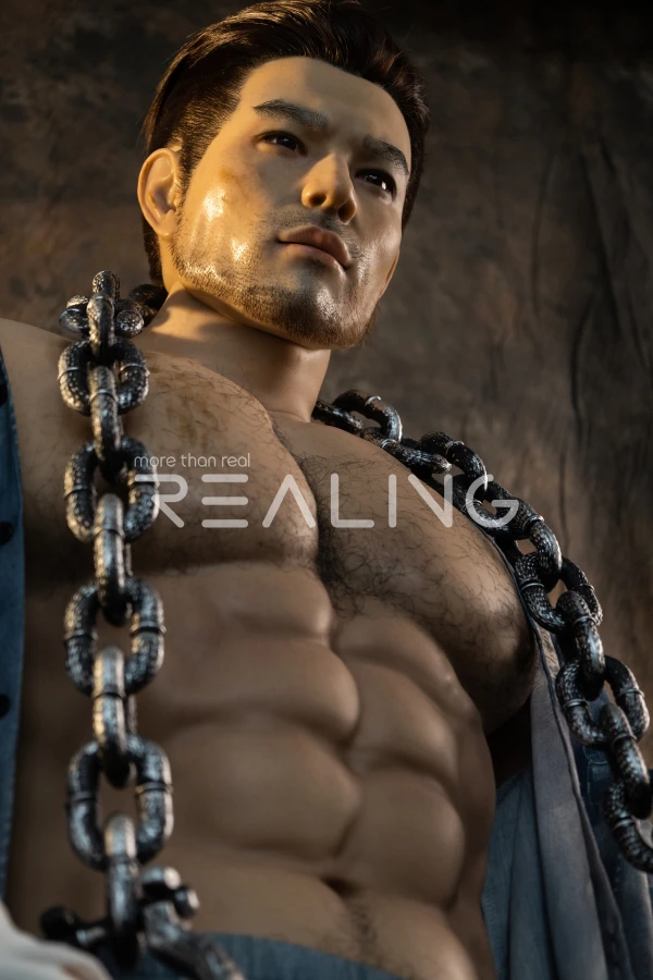 New Handsome Mature Silicone Male Sex Doll Sayn 183cm