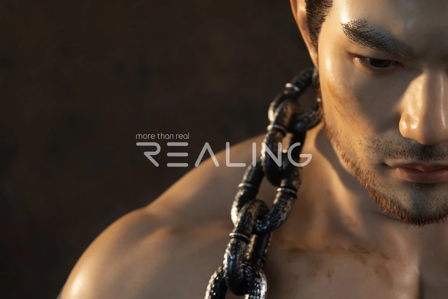 New Handsome Mature Silicone Male Sex Doll Sayn 183cm
