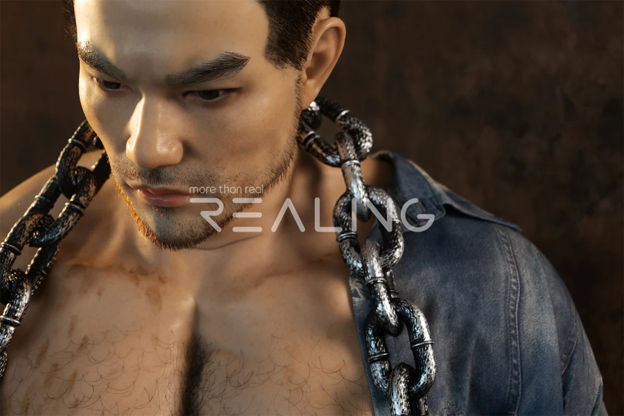New Handsome Mature Silicone Male Sex Doll Sayn 183cm