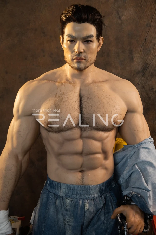 New Handsome Mature Silicone Male Sex Doll Sayn 183cm