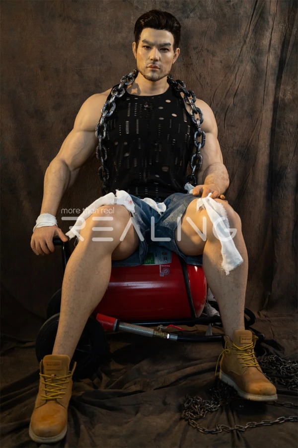 New Handsome Mature Silicone Male Sex Doll Sayn 183cm