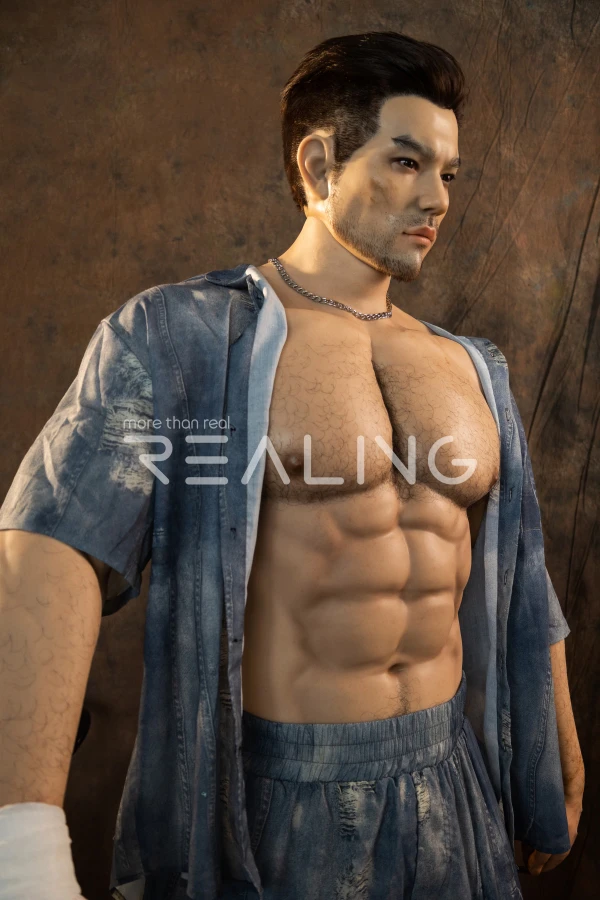 New Handsome Mature Silicone Male Sex Doll Sayn 183cm