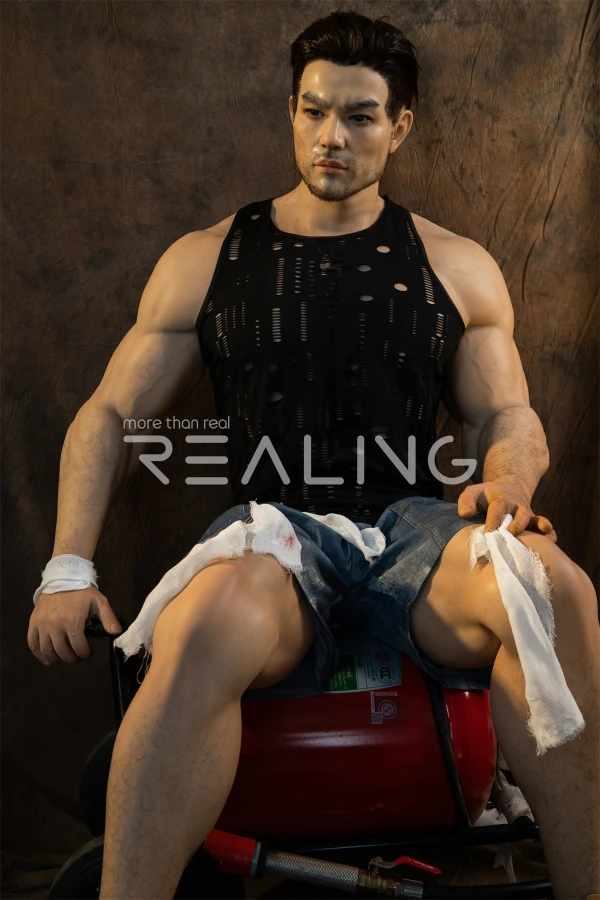 New Handsome Mature Silicone Male Sex Doll Sayn 183cm