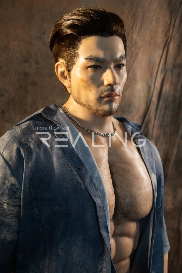 New Handsome Mature Silicone Male Sex Doll Sayn 183cm