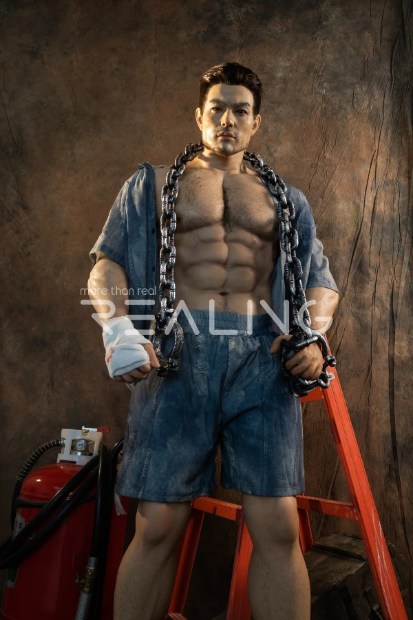 New Handsome Mature Silicone Male Sex Doll Sayn 183cm