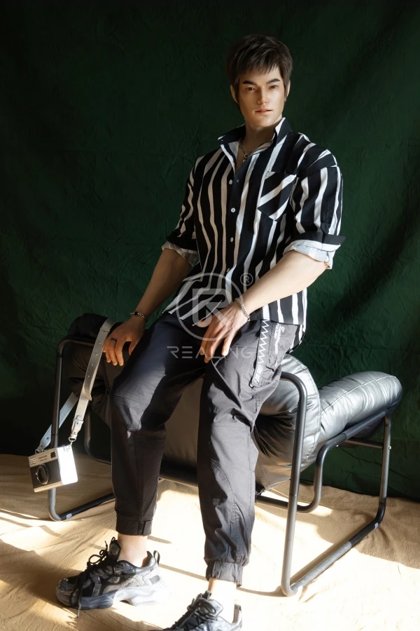 New Silicone Muscle Gay Sex Doll Elijah 180cm