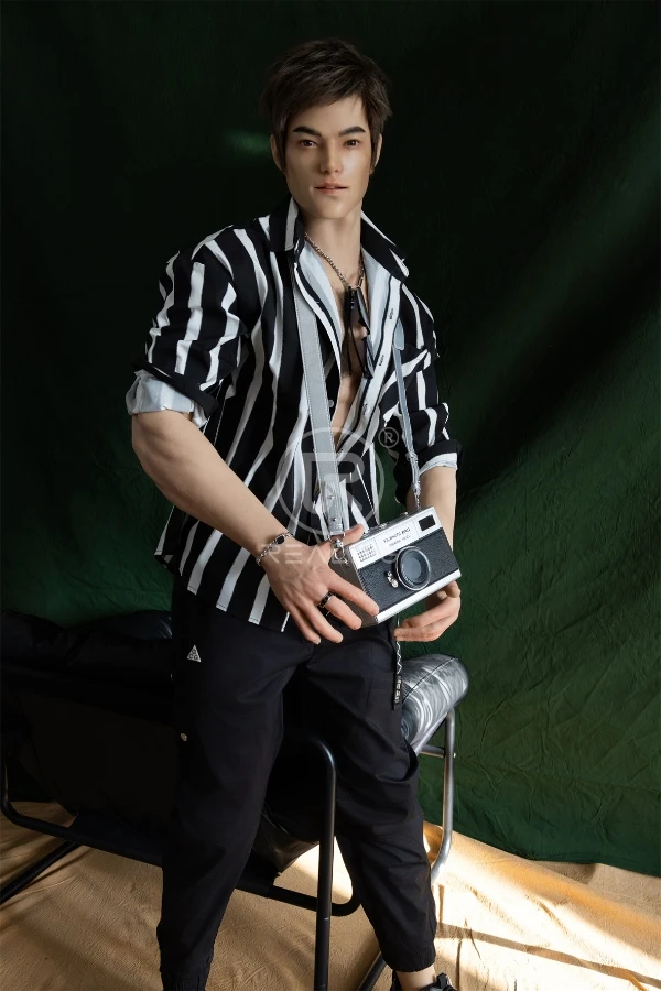 New Silicone Muscle Gay Sex Doll Elijah 180cm