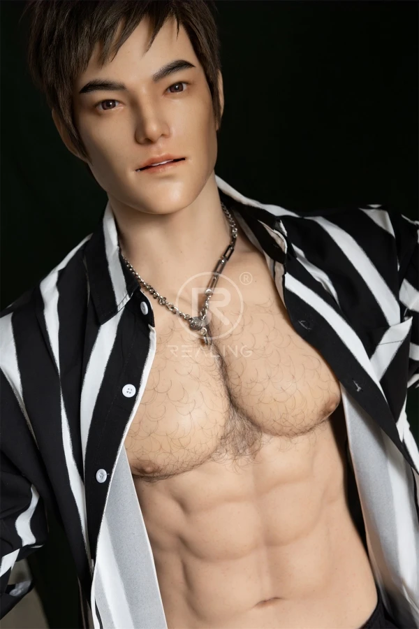 New Silicone Muscle Gay Sex Doll Elijah 180cm