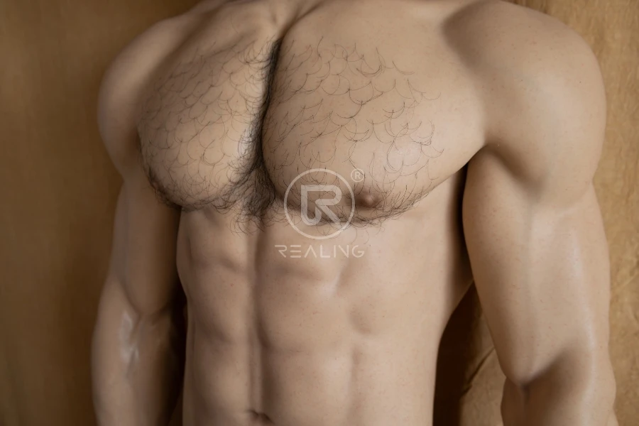 New Silicone Muscle Gay Sex Doll Elijah 180cm