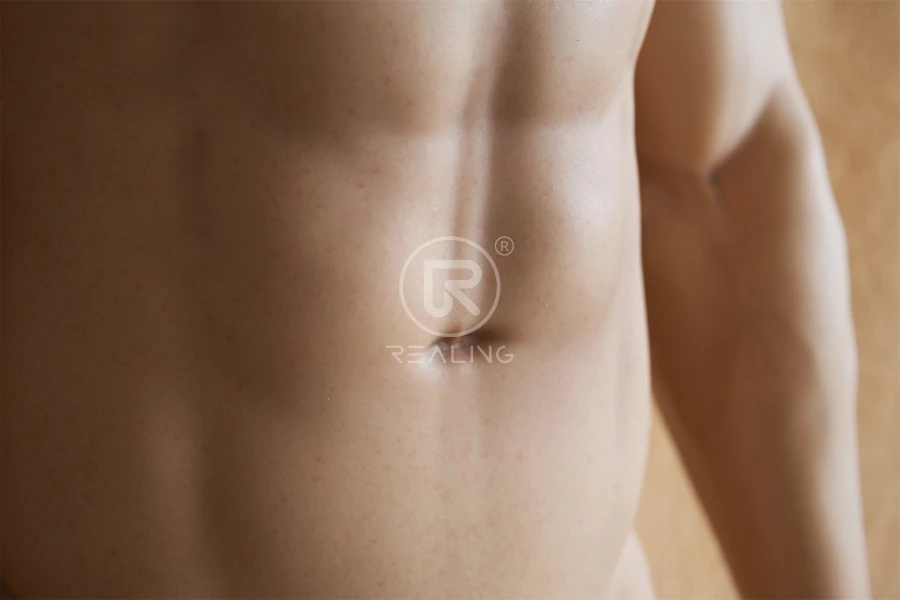 New Silicone Muscle Gay Sex Doll Elijah 180cm