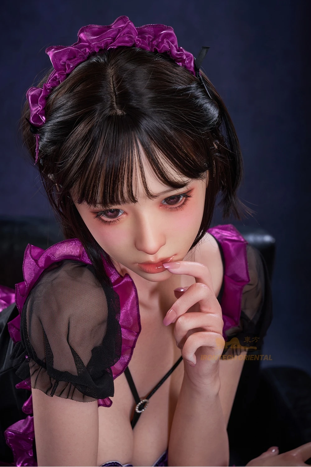 Oriental Series - Pretty Cute Asian Silicone Sex Doll Lina 153cm, ROS MAX Head A3 (Movable Jaw With Oral Structure)