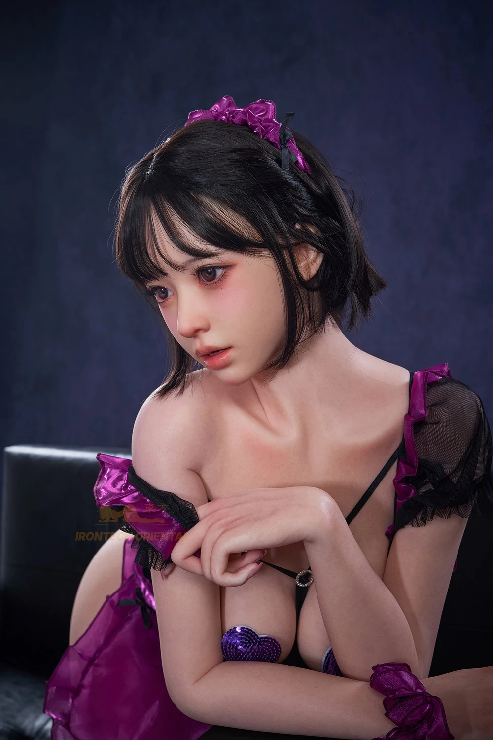 Oriental Series - Pretty Cute Asian Silicone Sex Doll Lina 153cm, ROS MAX Head A3 (Movable Jaw With Oral Structure)