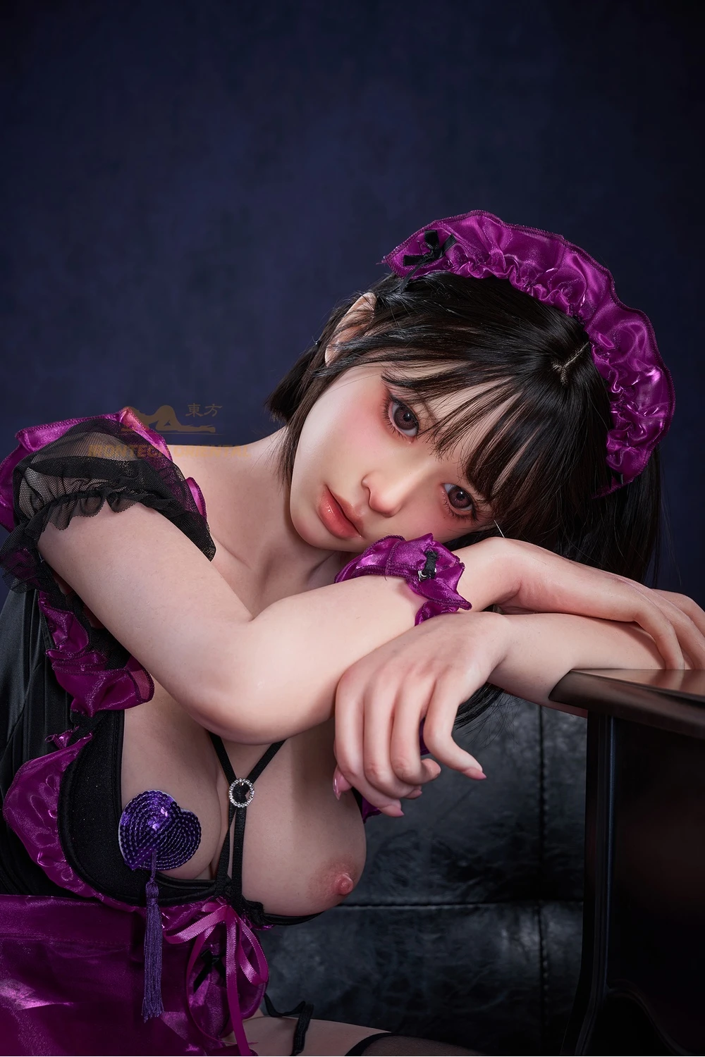 Oriental Series - Pretty Cute Asian Silicone Sex Doll Lina 153cm, ROS MAX Head A3 (Movable Jaw With Oral Structure)