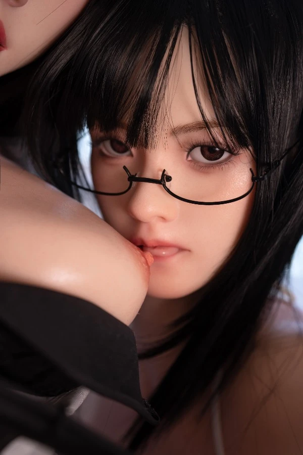 Brunette Asian Full Silicone Sex Doll Elodie 158cm (Movable Jaw With Oral Structure)