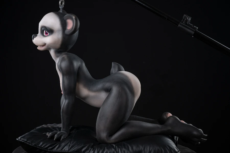 Animal Alien Furry Silicone Panda Sex Doll