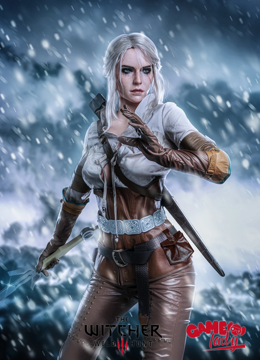 Hyper Realistic Witcher3 Ciri Sex Doll 168cm