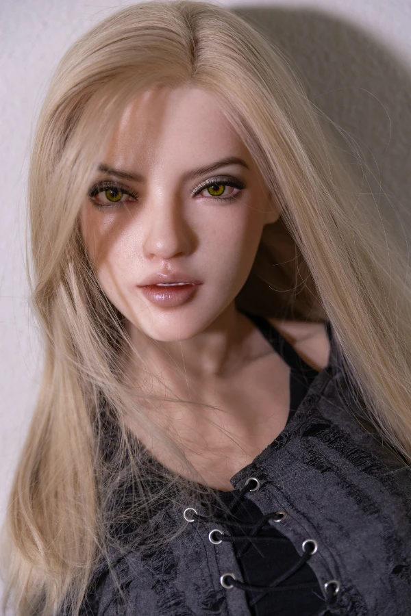 High End Silicone Blonde Sex Doll Vanya 166cm