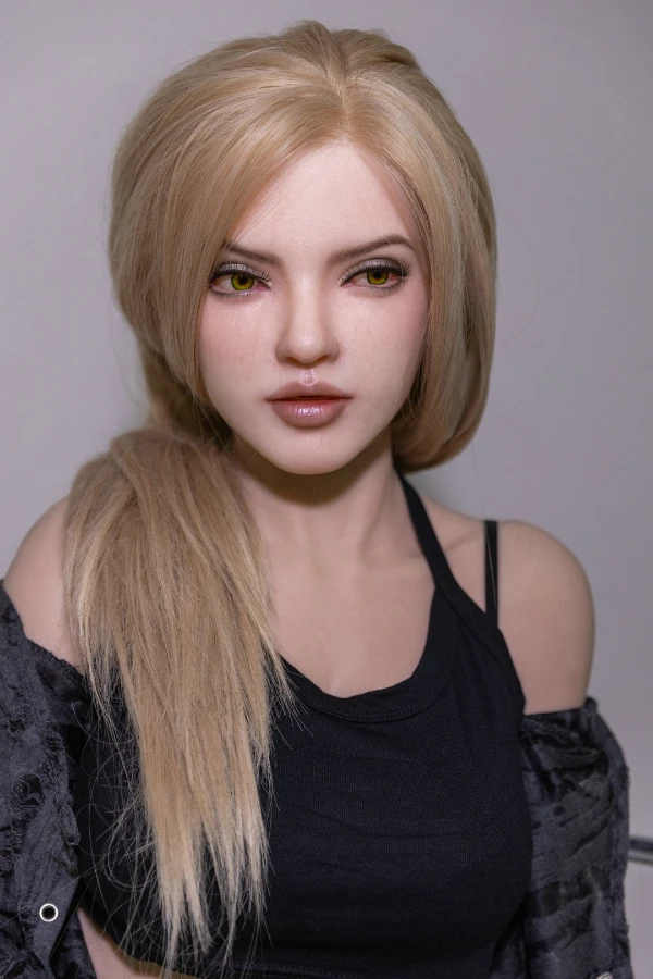 High End Silicone Blonde Sex Doll Vanya 166cm