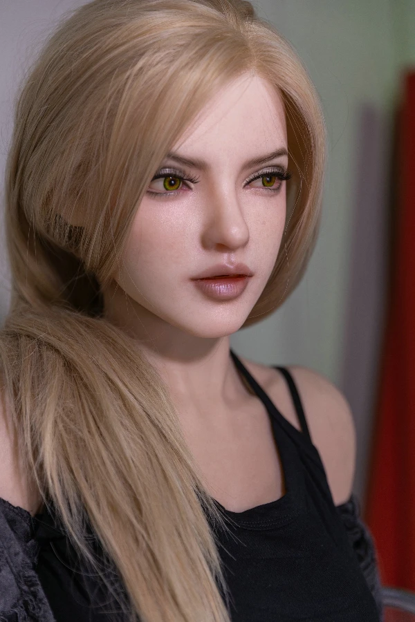 High End Silicone Blonde Sex Doll Vanya 166cm