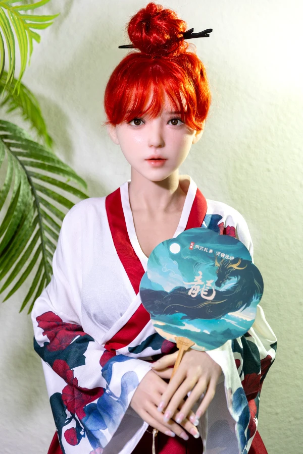 Super Pretty Cute Redhead Sex Doll Feng 166cm