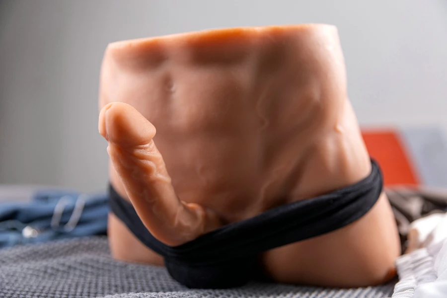 Male Sex Doll Torso Butt Jack 27cm (Anal Suction, Vibration, Heating)