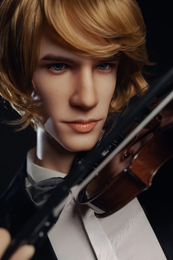 Handsome Elegant Blonde Silicone Male Sex Doll Richard 175cm (Movable Jaw With Oral Structure)