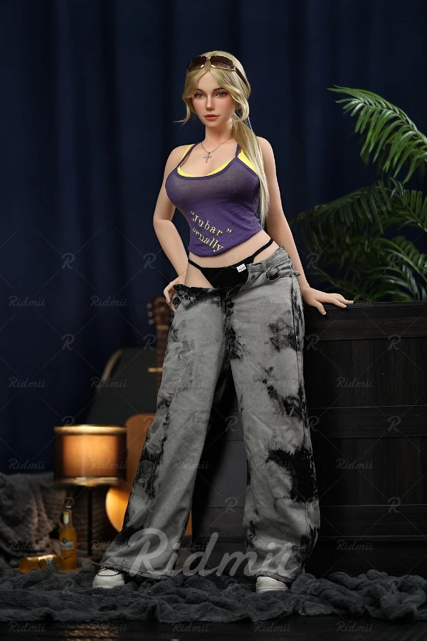 Sexy Mature Blonde Sex Doll Nyx 164cm (Movable Jaw With Oral Structure)