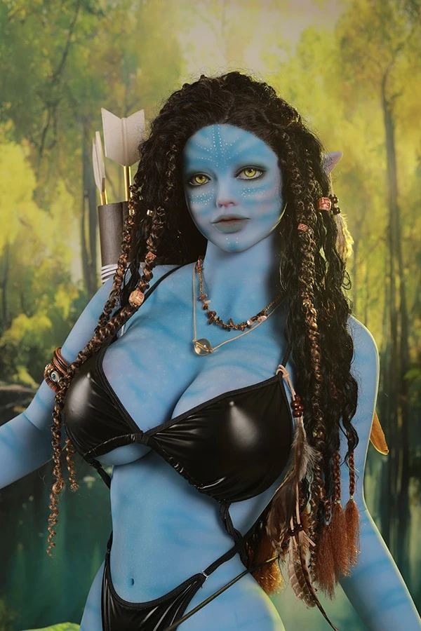 Busty Alien Anime Avatar Na vi Sex Doll Carly 165cm