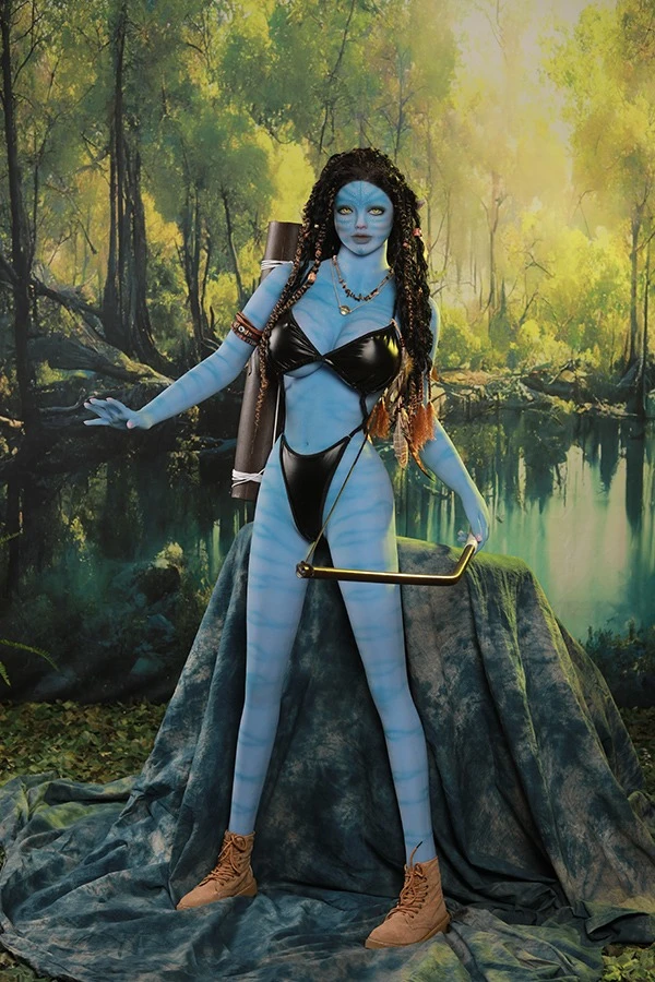 Busty Alien Anime Avatar Na vi Sex Doll Carly 165cm