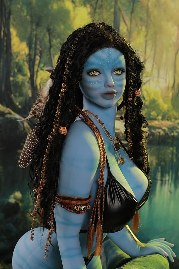 Busty Alien Anime Avatar Na vi Sex Doll Carly 165cm
