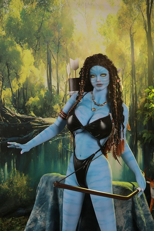 Busty Alien Anime Avatar Na vi Sex Doll Carly 165cm