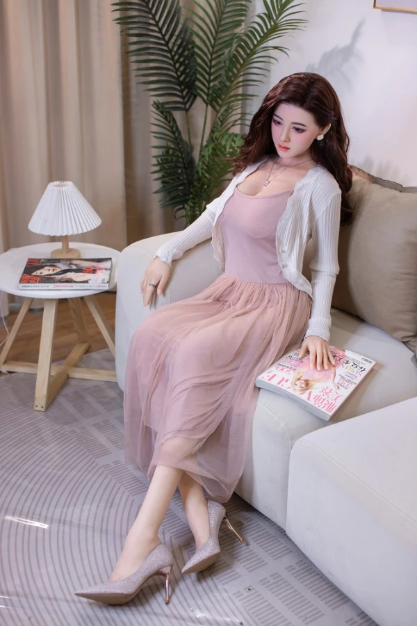 Full Silicone Housewife Sex Doll Alma 160cm (Replaceable with Head and Body)