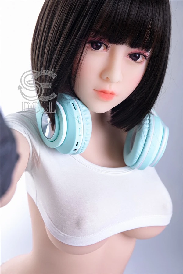 Pretty Black Short Hair Sex Doll Maia 151cm