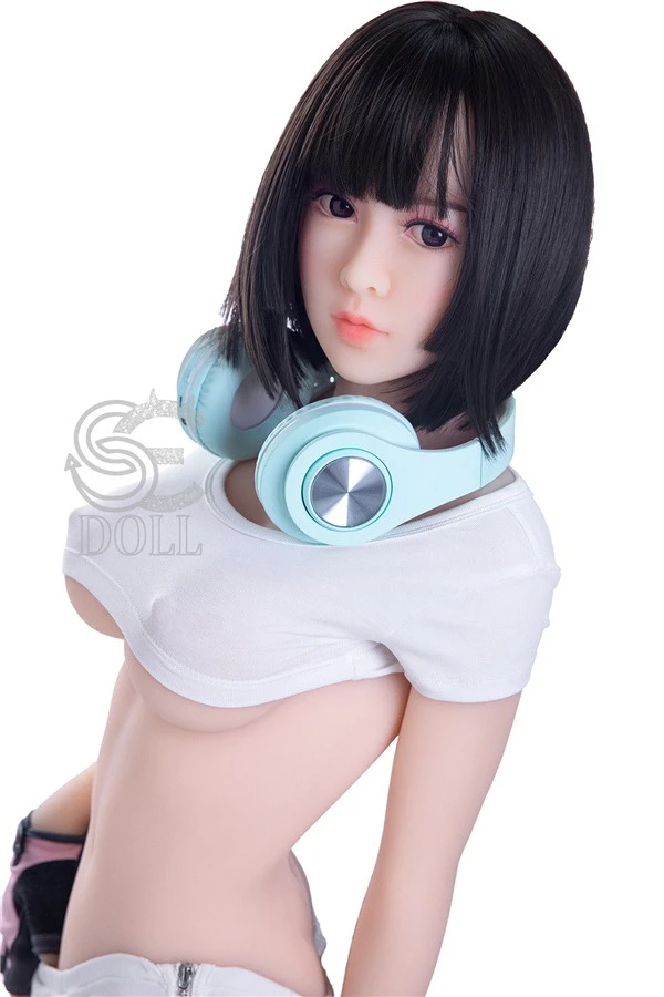 Pretty Black Short Hair Sex Doll Maia 151cm