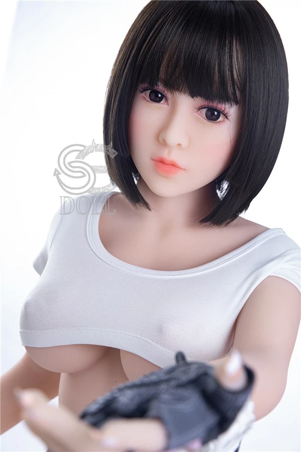 Pretty Black Short Hair Sex Doll Maia 151cm