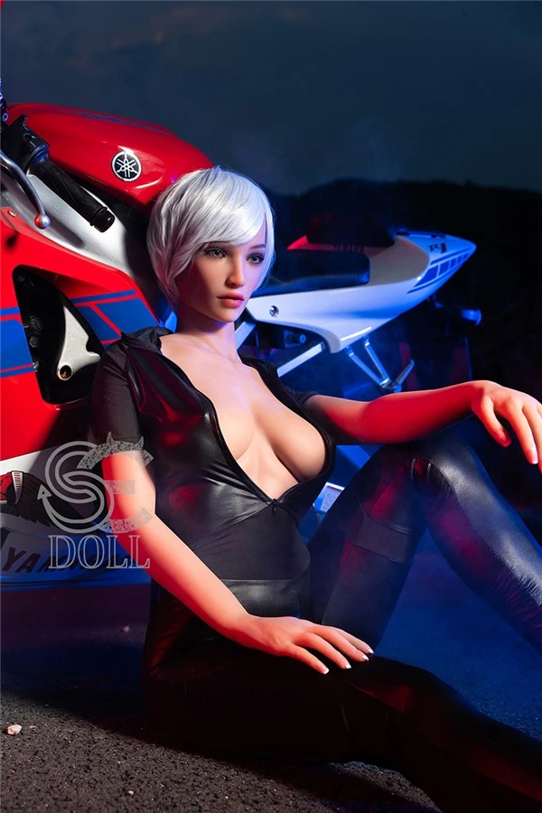 Sexy Silver Short Hair Sex Doll Nancy 167cm