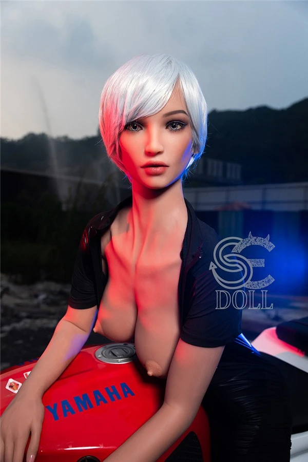 Sexy Silver Short Hair Sex Doll Nancy 167cm