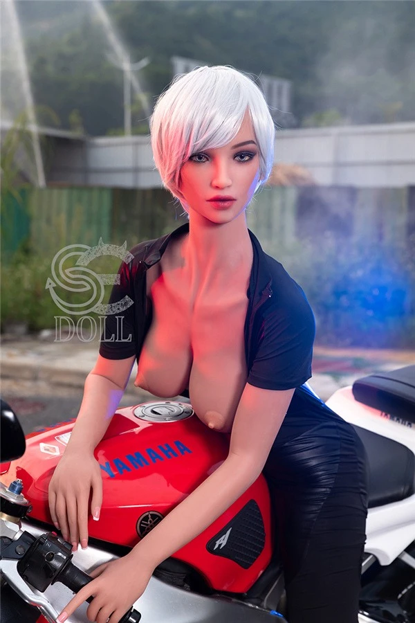 Sexy Silver Short Hair Sex Doll Nancy 167cm