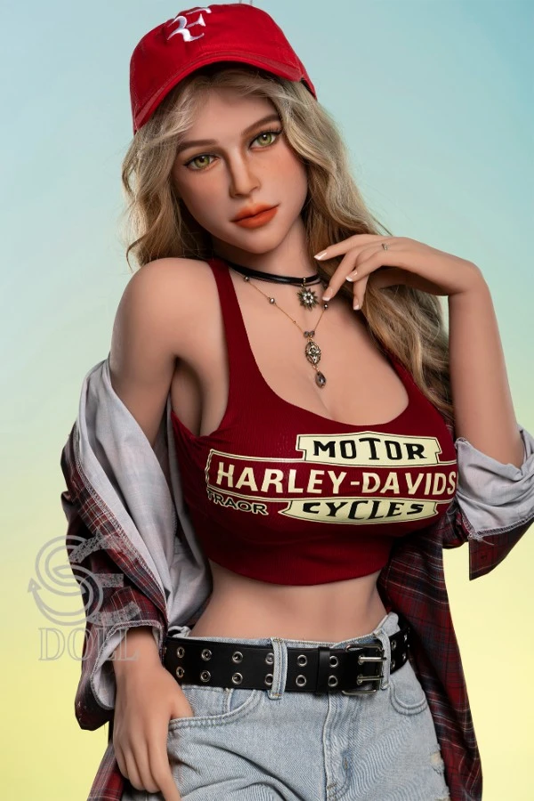 Busty Blonde American Sex Doll Mira 161cm