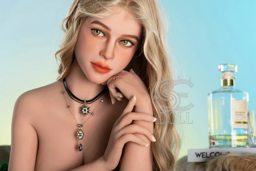 Busty Blonde American Sex Doll Mira 161cm