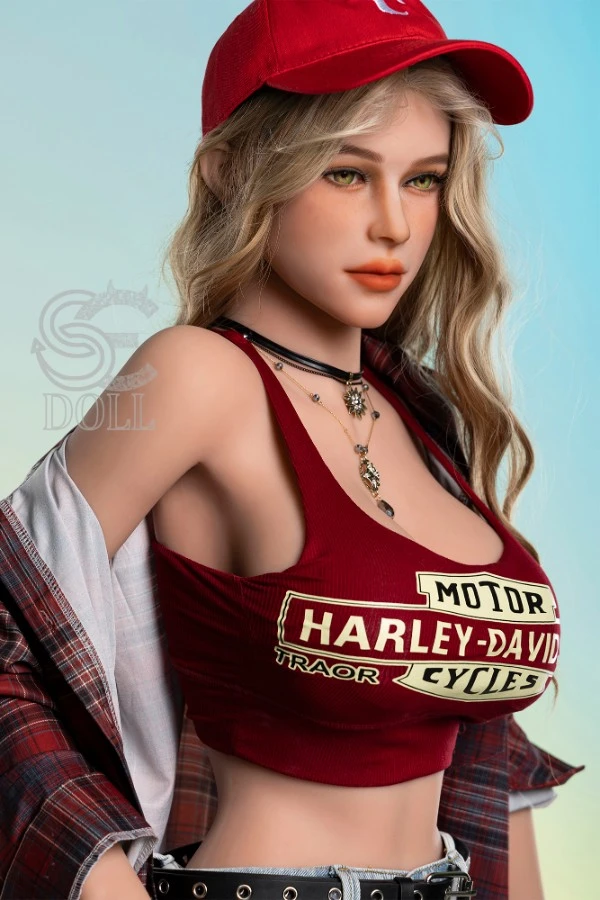 Busty Blonde American Sex Doll Mira 161cm